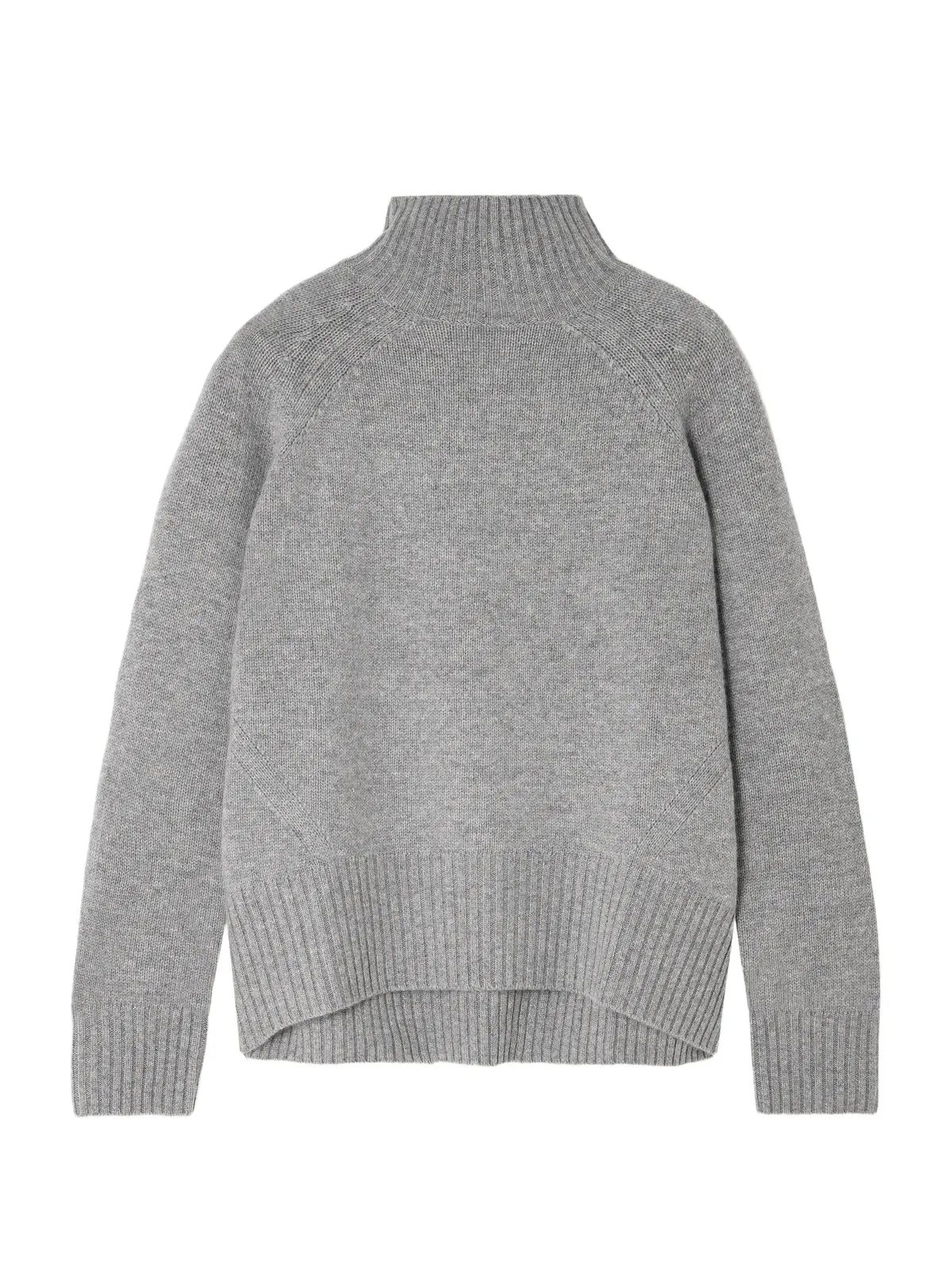 Wool And Cashmere-blend Sweater - Gray Wool And Cashmere-blend Sweater - Gray