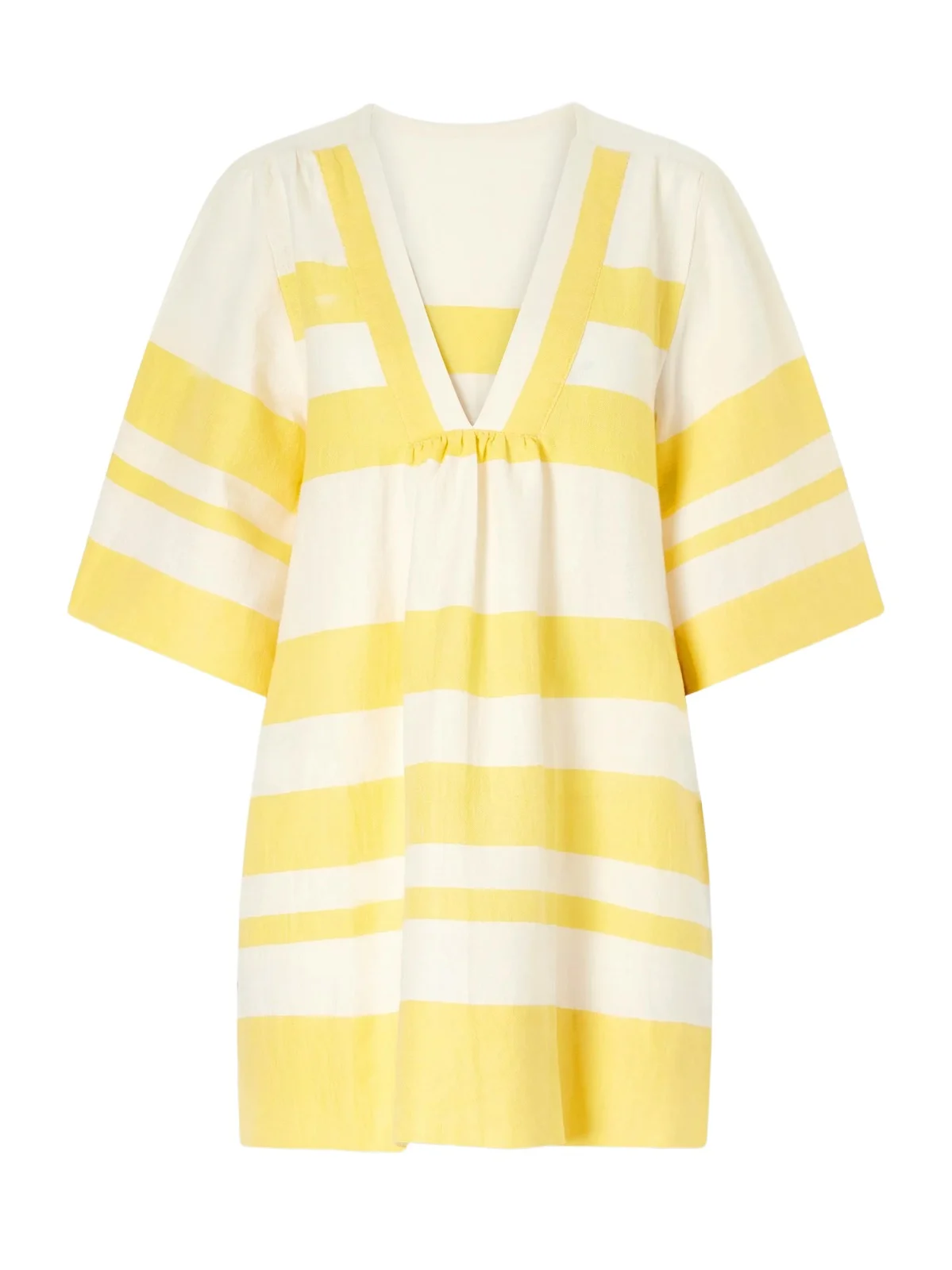 Belkis Striped Cotton Kaftan Belkis Striped Cotton Kaftan