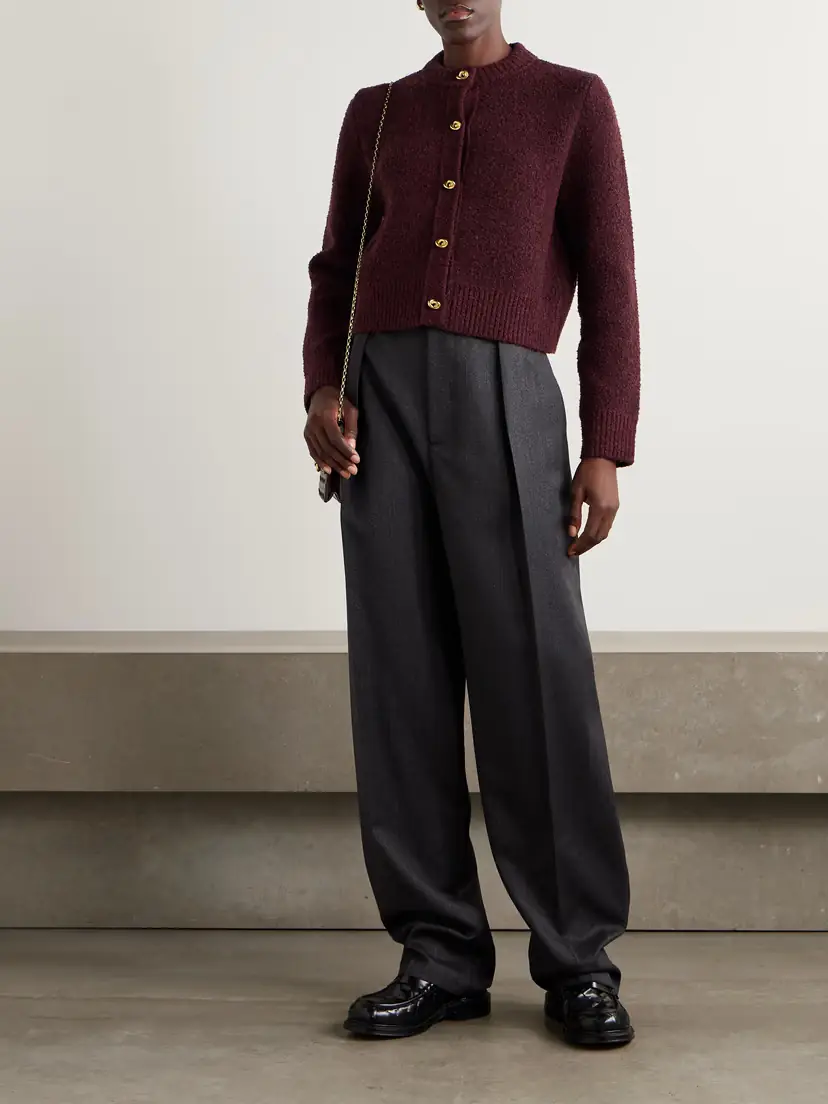 Bottega Veneta Bouclé Cardigan | Thumbnail 2 Bottega Veneta Bouclé Cardigan | Thumbnail 2