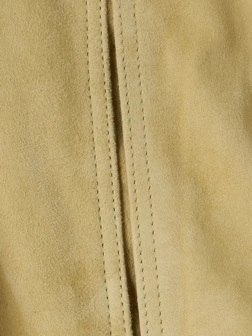 Nour Hammour Dalma Suede Bomber Jacket | Thumbnail 4 Nour Hammour Dalma Suede Bomber Jacket | Thumbnail 4