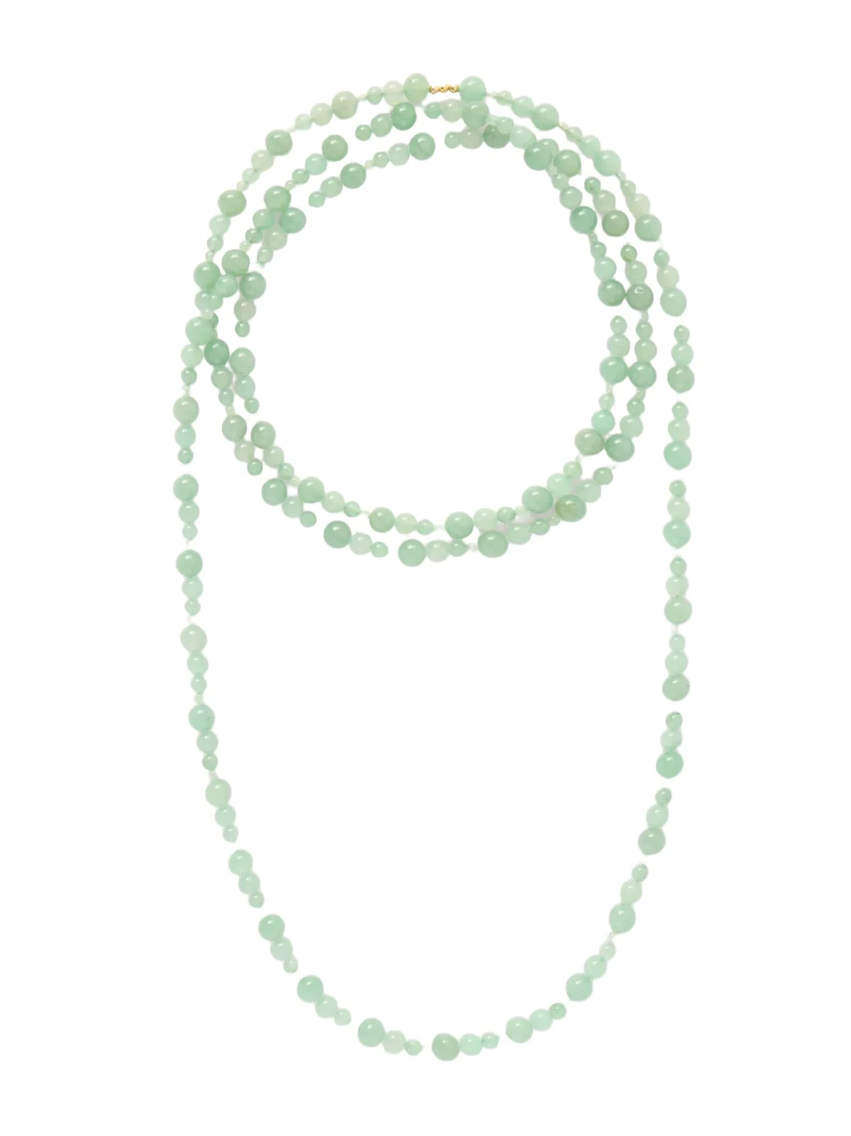Veda Gold-tone Aventurine Necklace