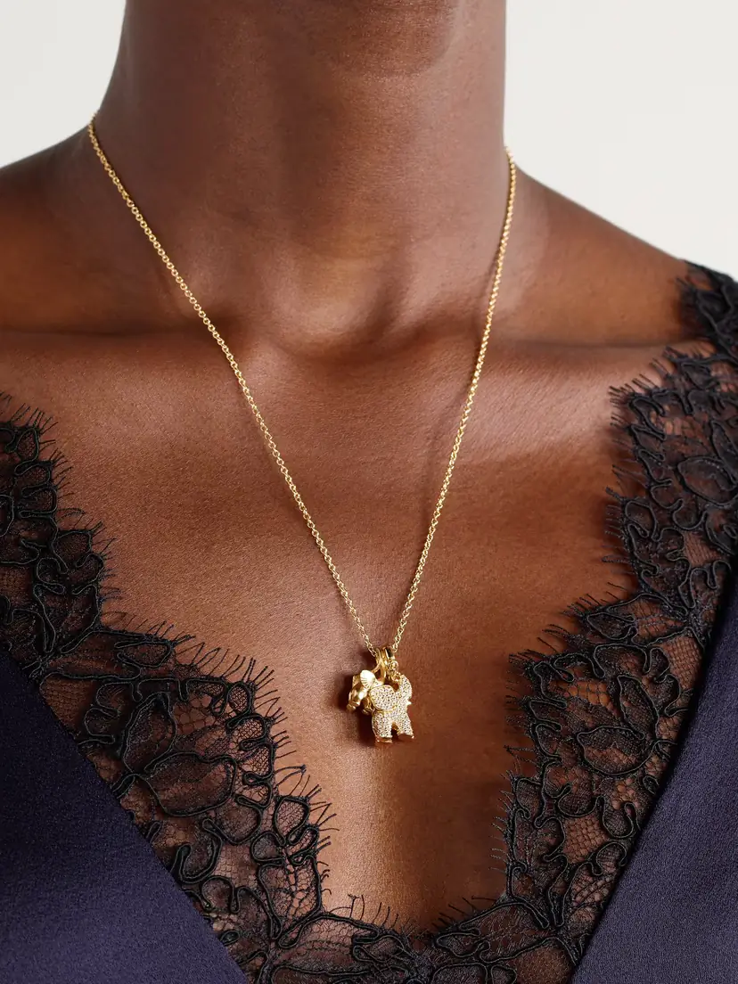 OLE LYNGGAARD COPENHAGEN 18-karat Gold Diamond Necklace | Thumbnail 2 OLE LYNGGAARD COPENHAGEN 18-karat Gold Diamond Necklace | Thumbnail 2