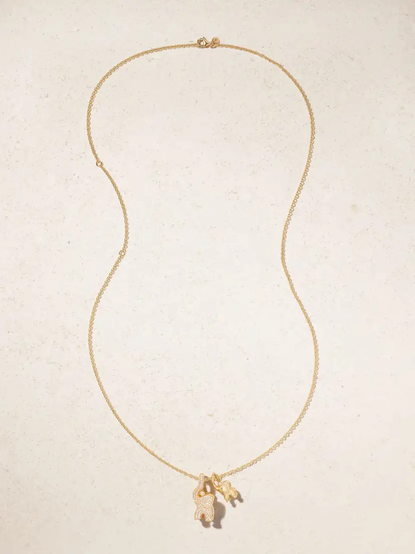 OLE LYNGGAARD COPENHAGEN 18-karat Gold Diamond Necklace | Thumbnail 4 OLE LYNGGAARD COPENHAGEN 18-karat Gold Diamond Necklace | Thumbnail 4