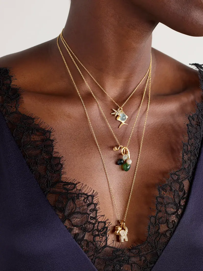 OLE LYNGGAARD COPENHAGEN 18-karat Gold Diamond Necklace | Thumbnail 5 OLE LYNGGAARD COPENHAGEN 18-karat Gold Diamond Necklace | Thumbnail 5
