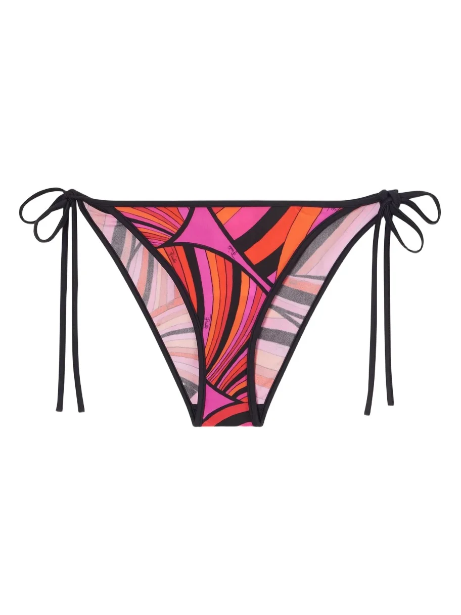 PUCCI Striped Bikini Briefs