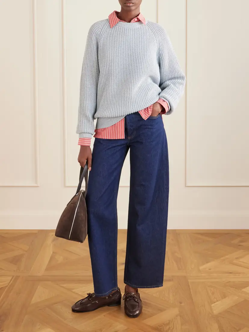 Aimé Leon Dore Ribbed Cotton Sweater | Thumbnail 2 Aimé Leon Dore Ribbed Cotton Sweater | Thumbnail 2