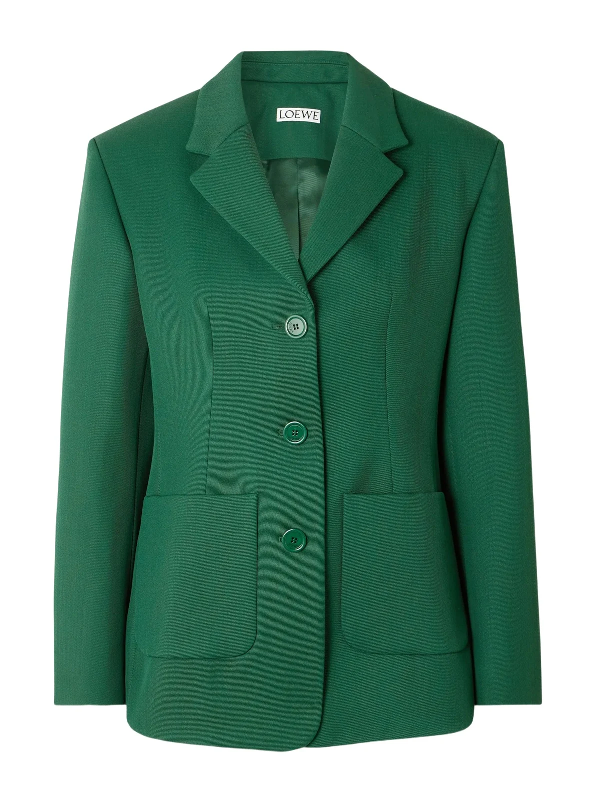 Loewe Wool-blend Twill Blazer