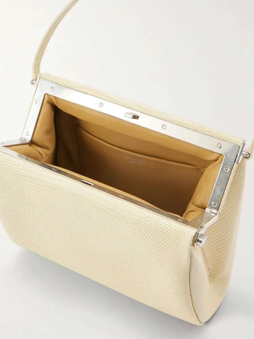 Calvin Klein Collection Tina Snake-effect Leather Clutch Bag | Thumbnail 6 Calvin Klein Collection Tina Snake-effect Leather Clutch Bag | Thumbnail 6
