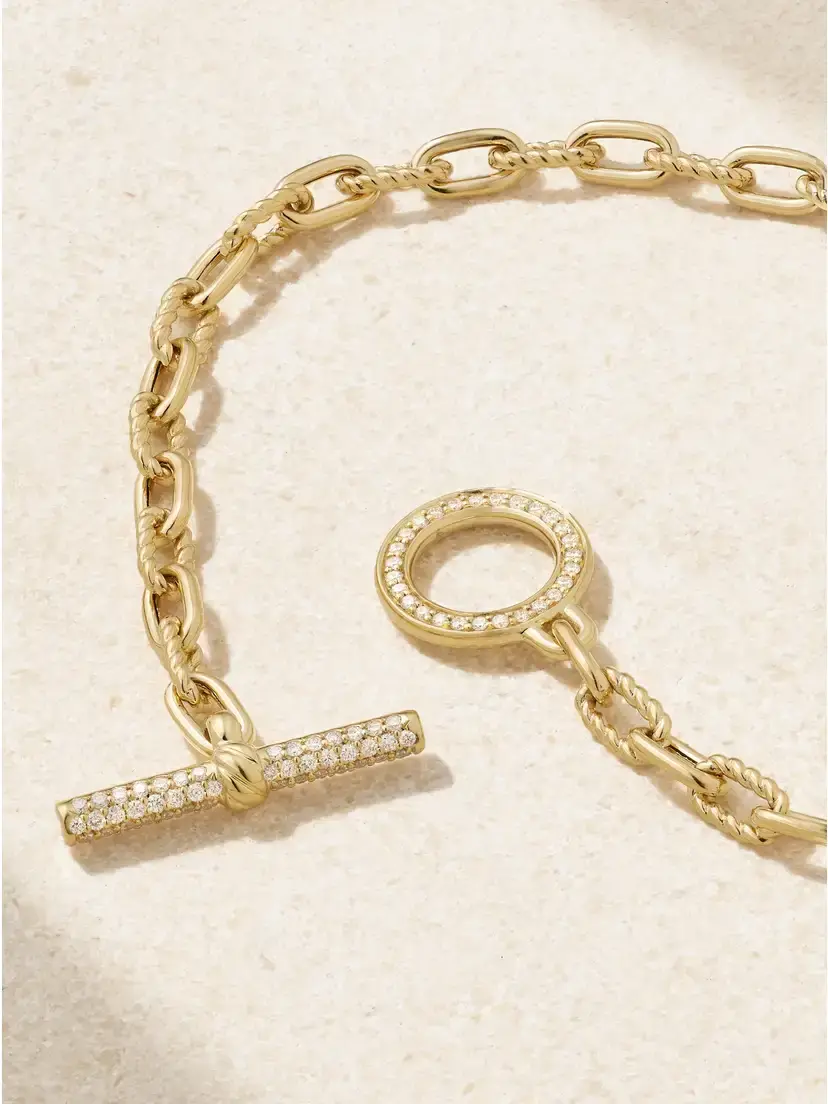 David Yurman Madison 18-karat Gold Diamond Bracelet | Thumbnail 3