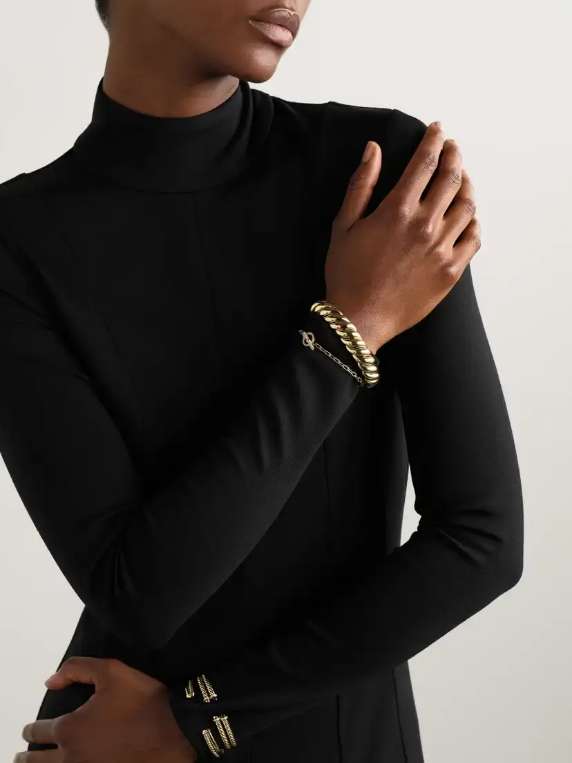 David Yurman Madison 18-karat Gold Diamond Bracelet | Thumbnail 4