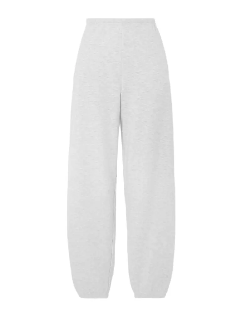 Skims Cotton-blend Fleece Track Pantsight Heather Grey | Image 1 Skims Cotton-blend Fleece Track Pantsight Heather Grey | Image 1