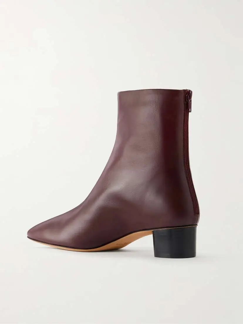 Le Monde Béryl Carole 30 Leather Ankle Boots | Thumbnail 3