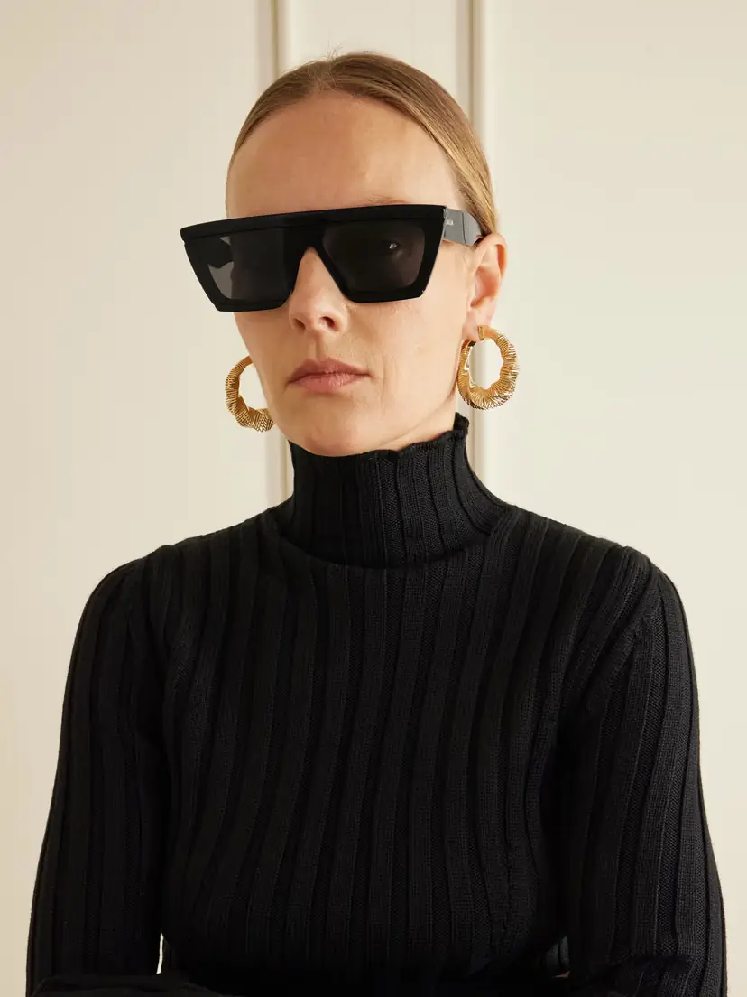 Alaïa D-frame Acetate Sunglasses | Thumbnail 2