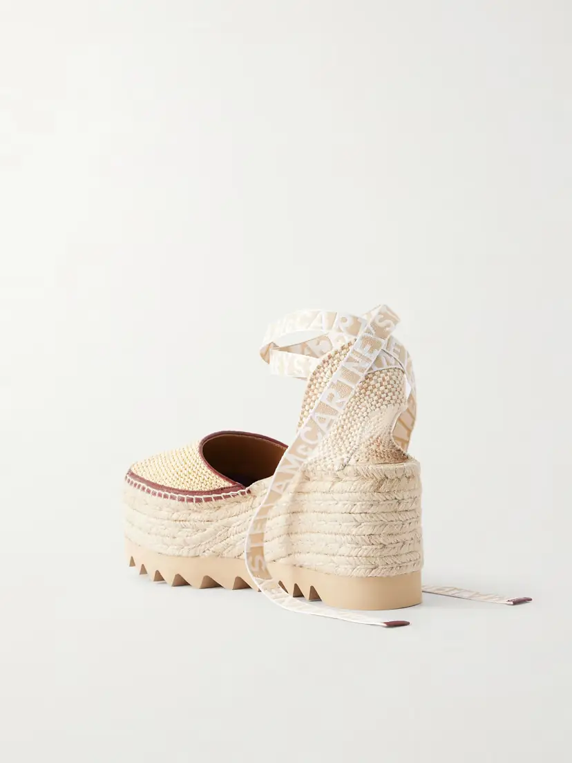 Stella McCartney Gaia Espadrille Wedges | Thumbnail 3 Stella McCartney Gaia Espadrille Wedges | Thumbnail 3