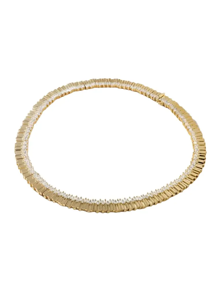 Suzanne Kalan 18-karat Gold Diamond Necklace | Image 1 Suzanne Kalan 18-karat Gold Diamond Necklace | Image 1