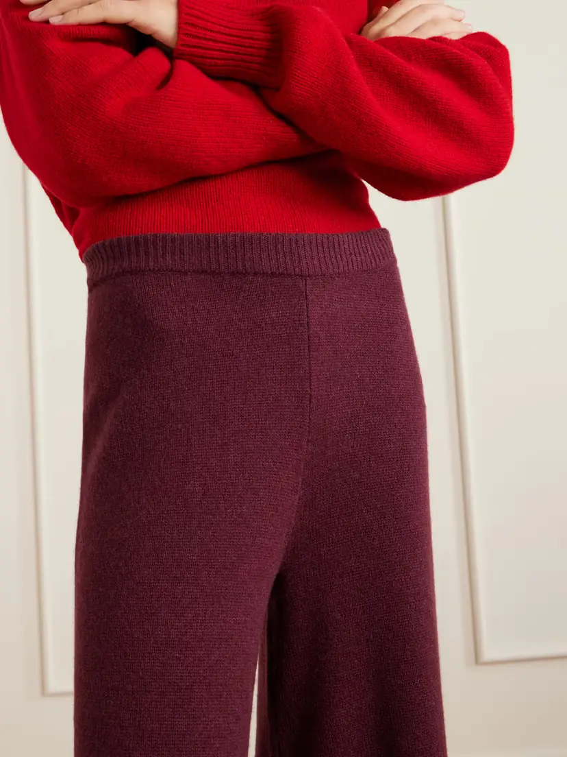 The Elder Statesman Juniper Cashmere Wide-leg Pants | Thumbnail 5 The Elder Statesman Juniper Cashmere Wide-leg Pants | Thumbnail 5
