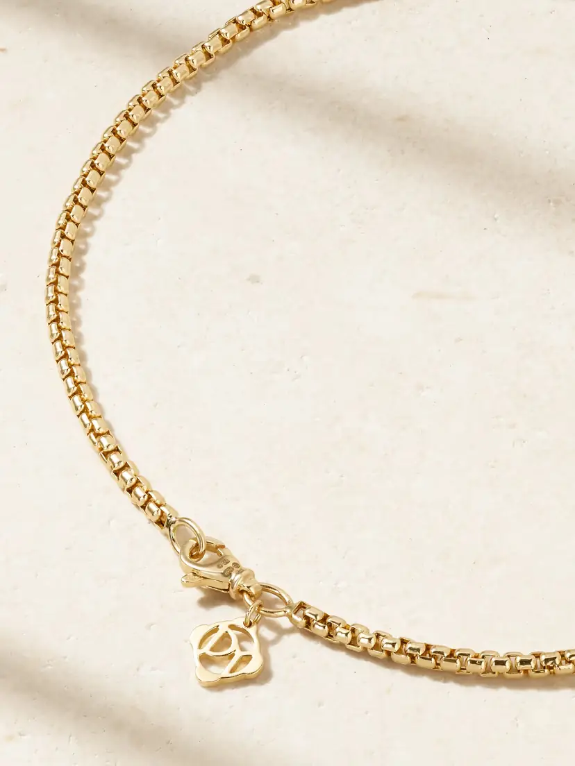 David Yurman Box Chain 18-karat Gold Necklace | Thumbnail 3