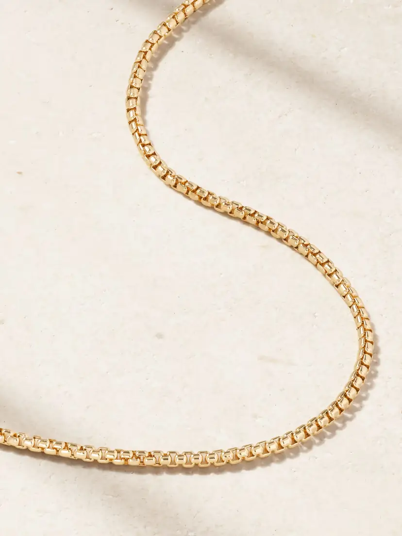 David Yurman Box Chain 18-karat Gold Necklace | Thumbnail 4