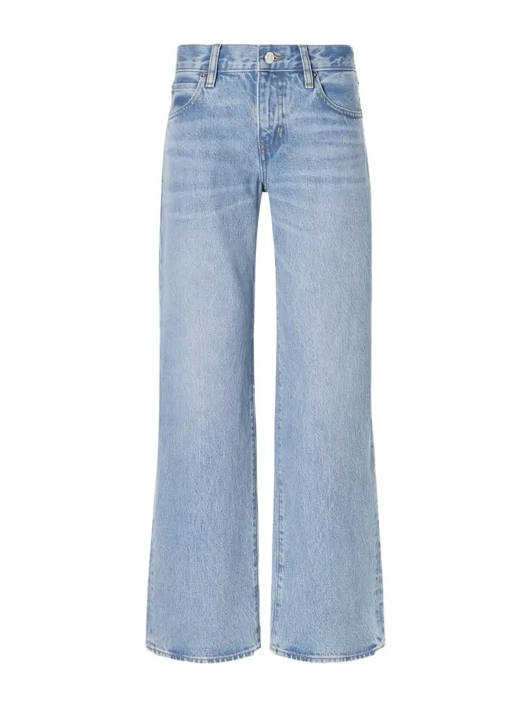 The Saturday Low-rise Straight-leg Jeans