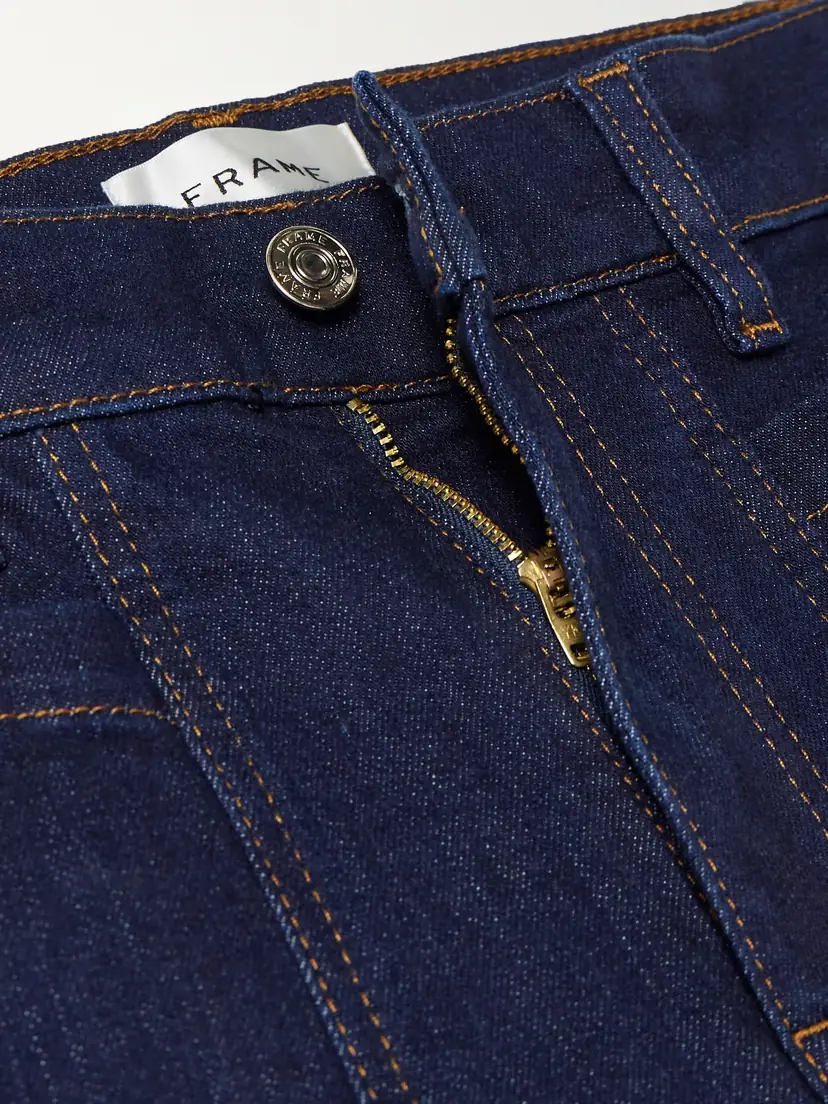 Frame Le Slim Palazzo Modernist Pocket High-rise Wide-leg Jeans - Dark denim | Thumbnail 5 Frame Le Slim Palazzo Modernist Pocket High-rise Wide-leg Jeans - Dark denim | Thumbnail 5