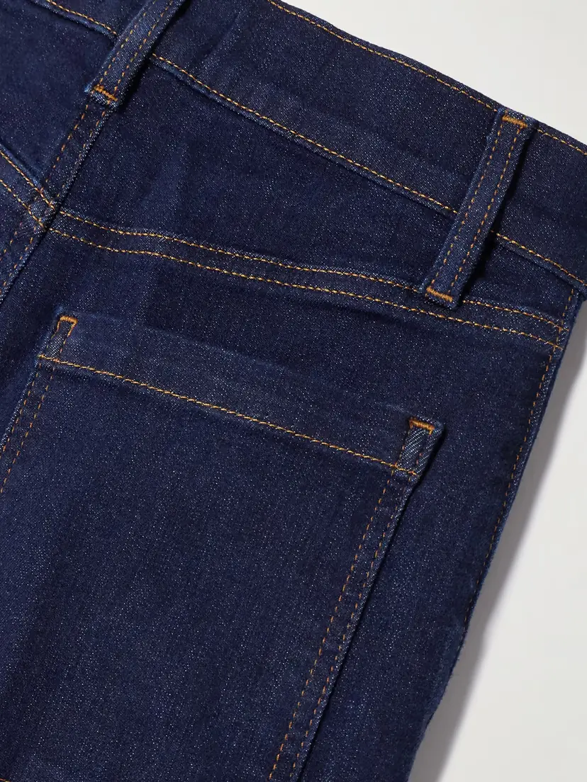 Frame Le Slim Palazzo Modernist Pocket High-rise Wide-leg Jeans - Dark denim | Thumbnail 6 Frame Le Slim Palazzo Modernist Pocket High-rise Wide-leg Jeans - Dark denim | Thumbnail 6
