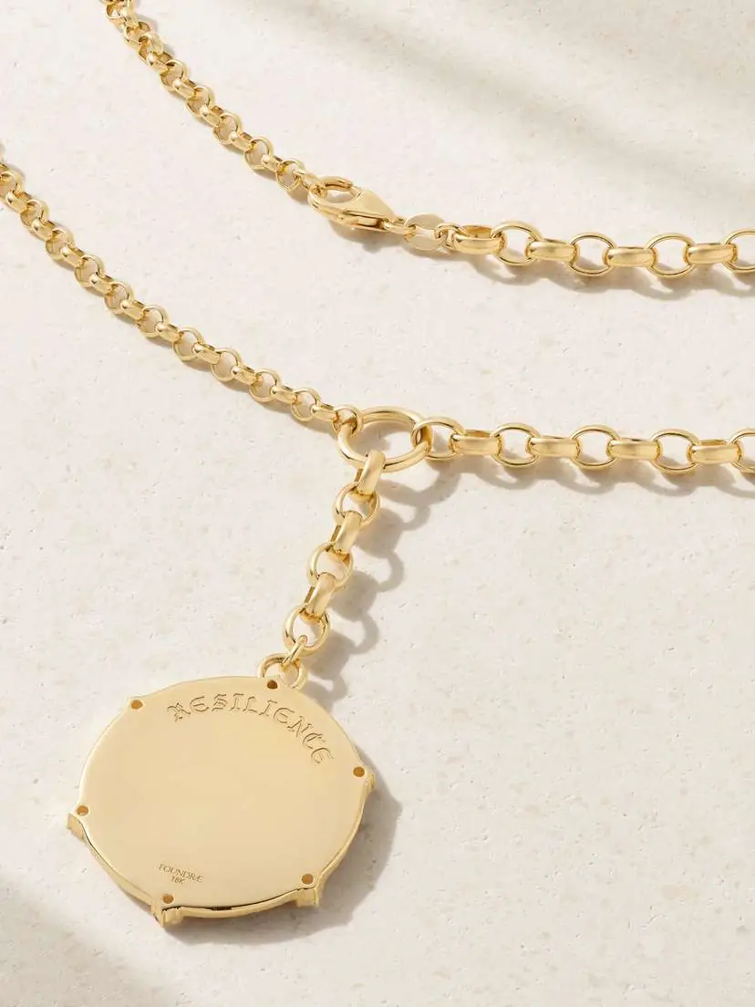 Foundrae Resilience Heavy Mixed Belcher 18-karat Yellow And White Gold Diamond Necklace | Thumbnail 3 Foundrae Resilience Heavy Mixed Belcher 18-karat Yellow And White Gold Diamond Necklace | Thumbnail 3
