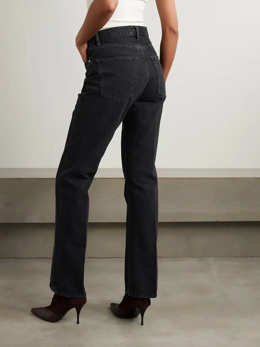 Frame The Vertical High-rise Straight-leg Jeans | Thumbnail 4 Frame The Vertical High-rise Straight-leg Jeans | Thumbnail 4