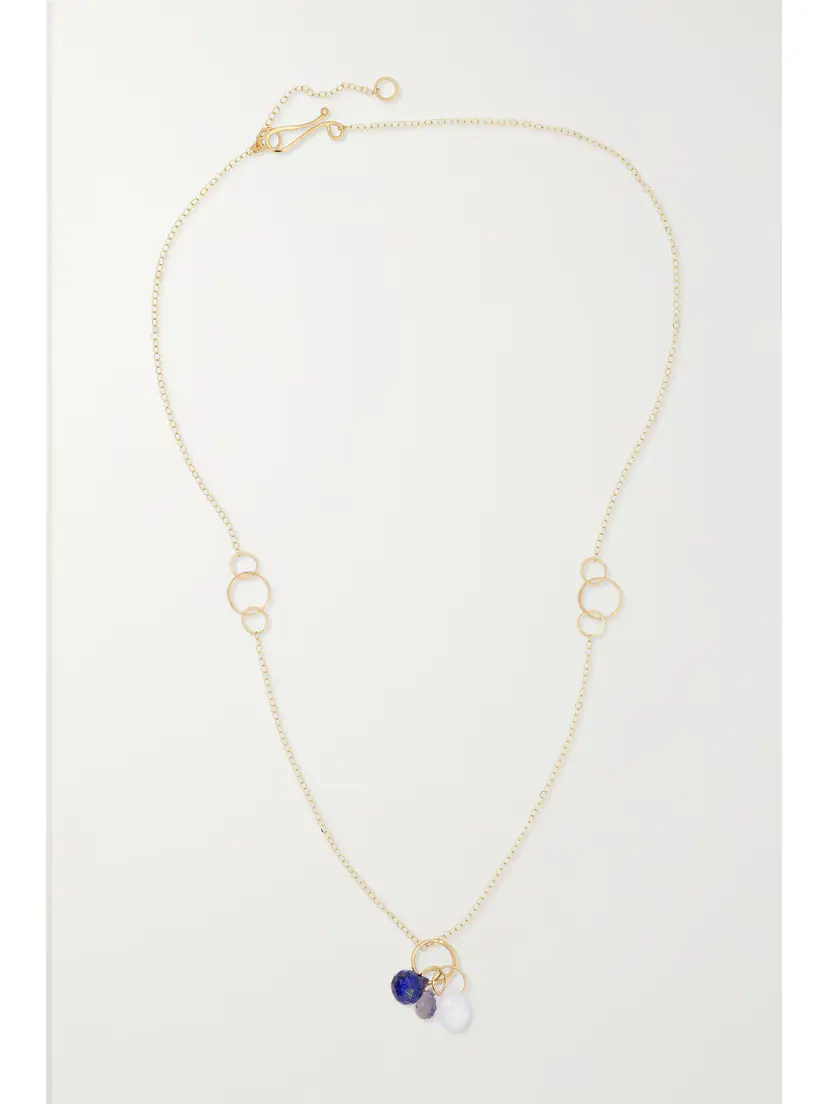 Melissa Joy Manning 14-karat Recycled Gold Multi-stone Necklace | Thumbnail 4 Melissa Joy Manning 14-karat Recycled Gold Multi-stone Necklace | Thumbnail 4