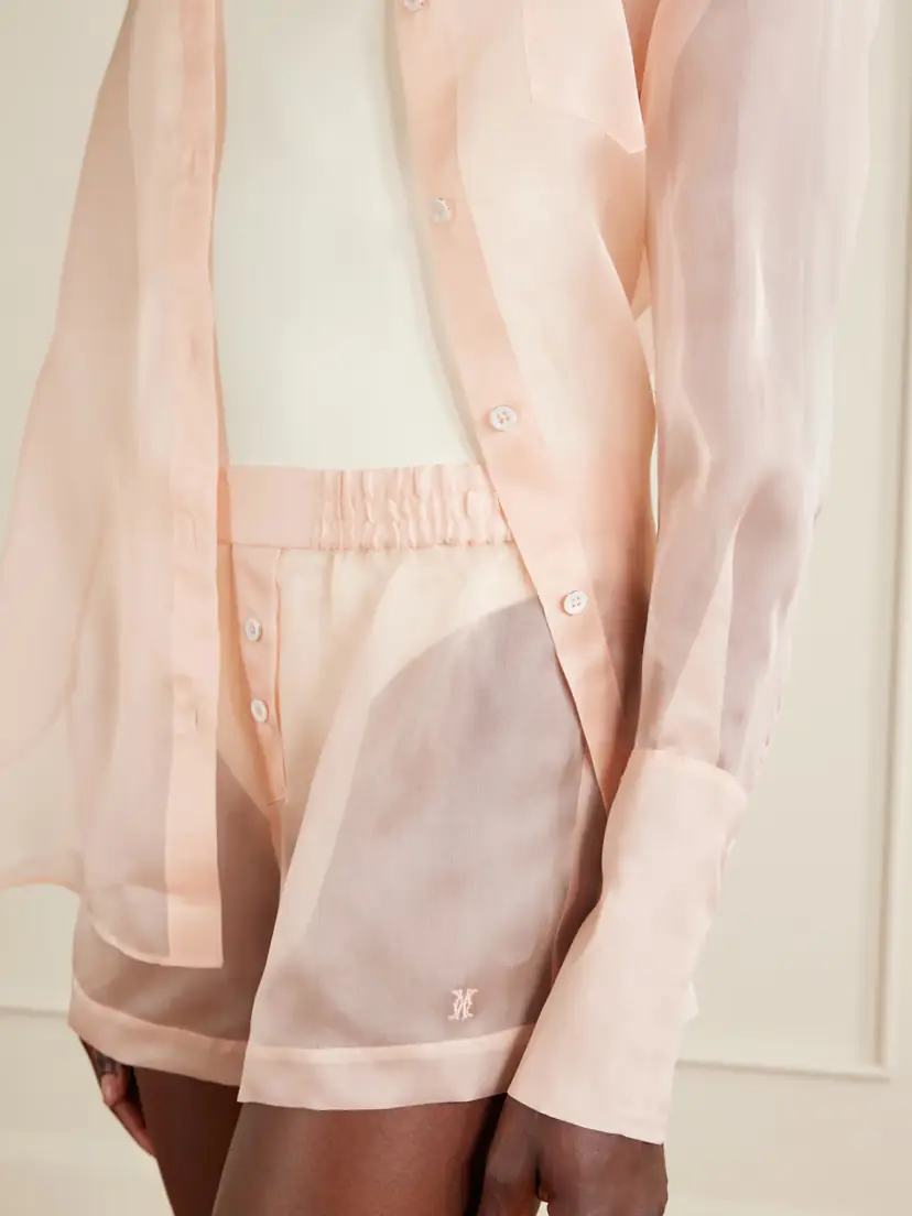 Kiki de Montparnasse Silk-organza Shorts | Thumbnail 5 Kiki de Montparnasse Silk-organza Shorts | Thumbnail 5