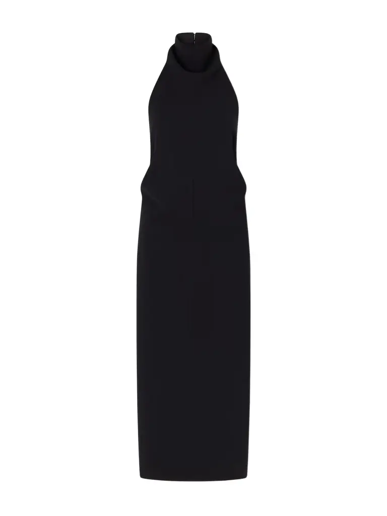 Khaite Roxanne Crepe Midi Dress | Image 1 Khaite Roxanne Crepe Midi Dress | Image 1