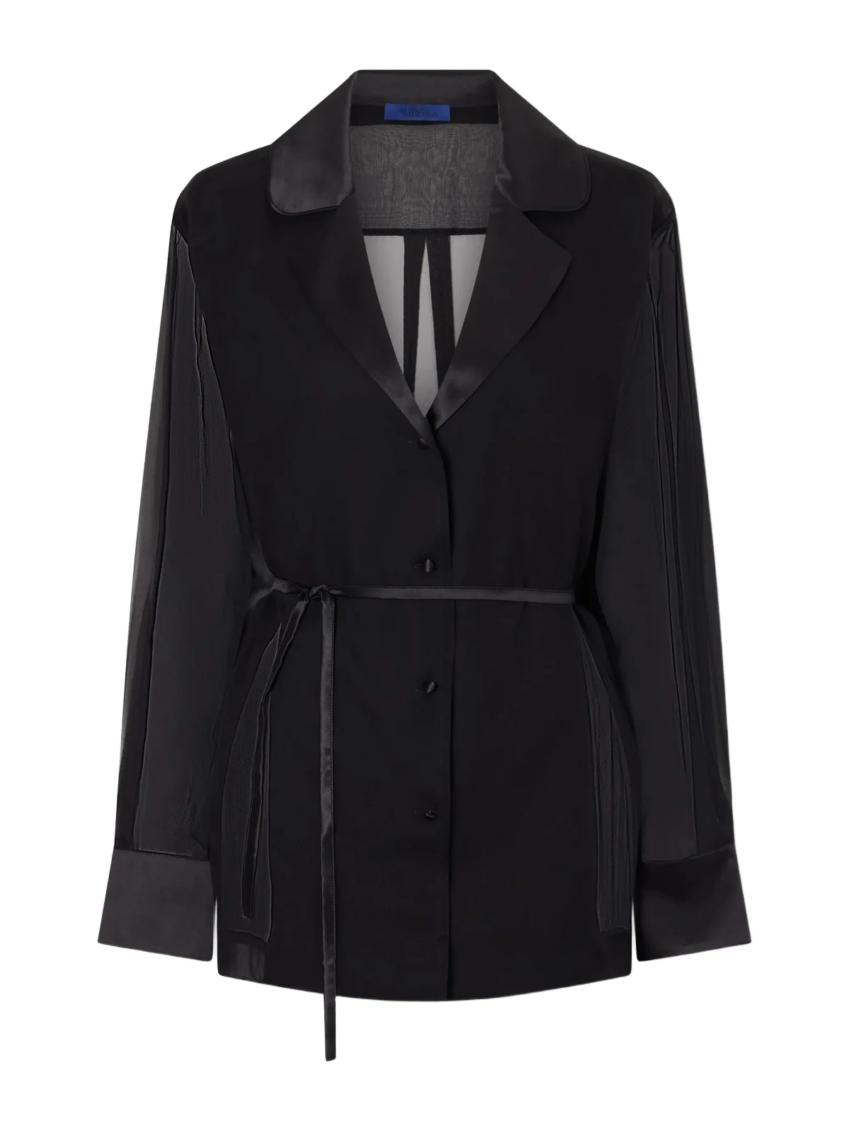 Bretagne Belted Silk Jacket Bretagne Belted Silk Jacket