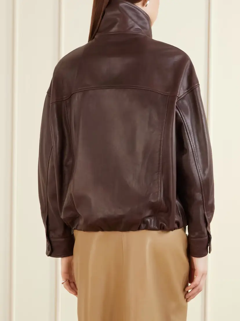 Nour Hammour Leather Jacket | Thumbnail 4 Nour Hammour Leather Jacket | Thumbnail 4