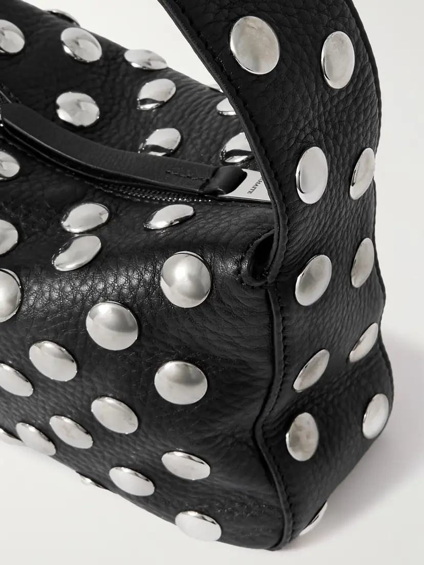 Khaite Elena Small Studded Textured-leather Shoulder Bag | Thumbnail 4 Khaite Elena Small Studded Textured-leather Shoulder Bag | Thumbnail 4