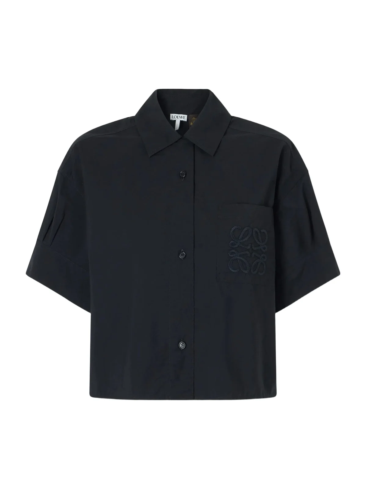 + Paula's Ibiza Anagram-embroidered Cotton-blend Shirt + Paula's Ibiza Anagram-embroidered Cotton-blend Shirt