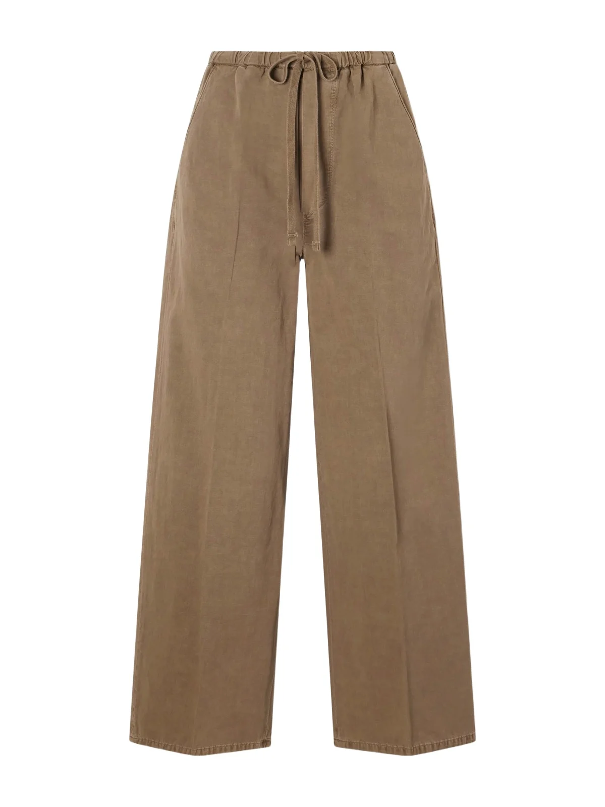 Aurora Cotton And Linen-blend Wide-leg Pants Aurora Cotton And Linen-blend Wide-leg Pants