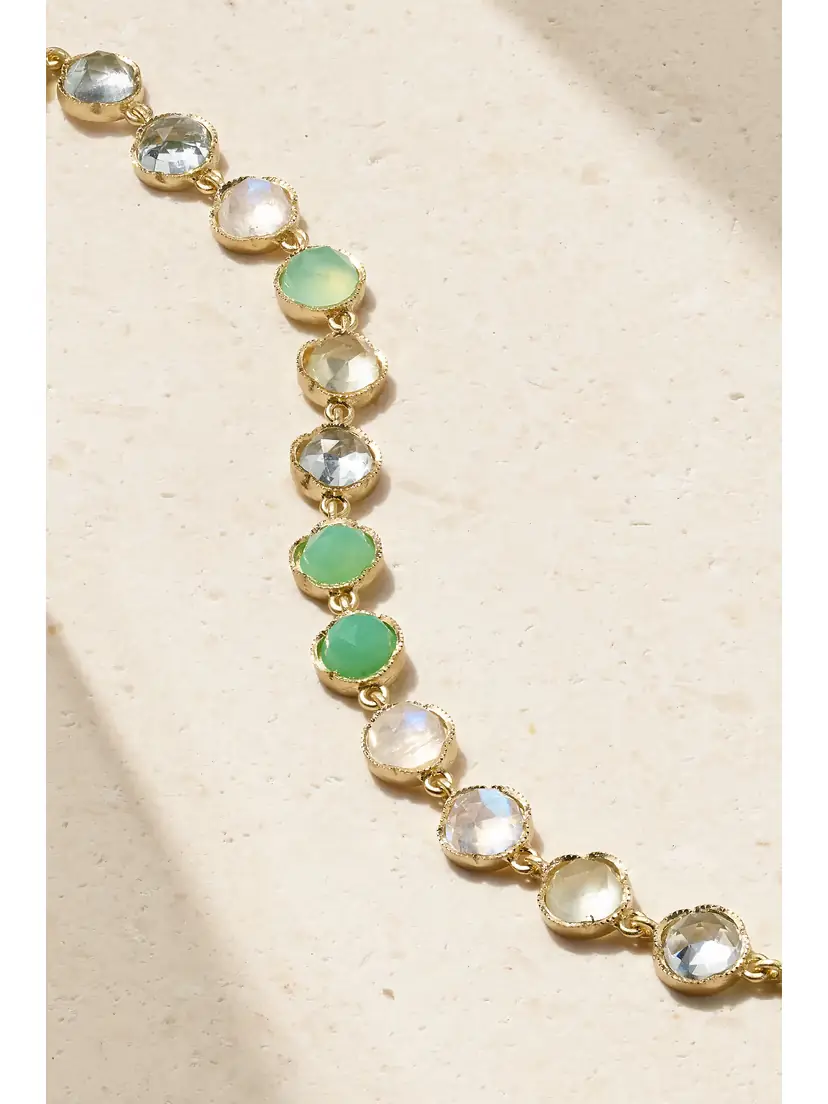 Irene Neuwirth 18-karat Gold Multi-stone Bracelet | Thumbnail 4