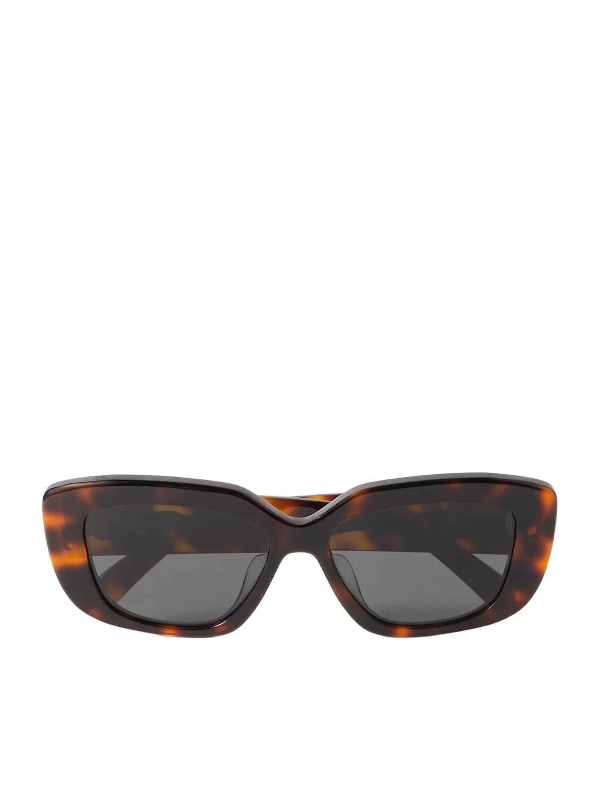 CELINE Eyewear Triomphe Rectangular-frame Tortoiseshell Acetate Sunglasses
