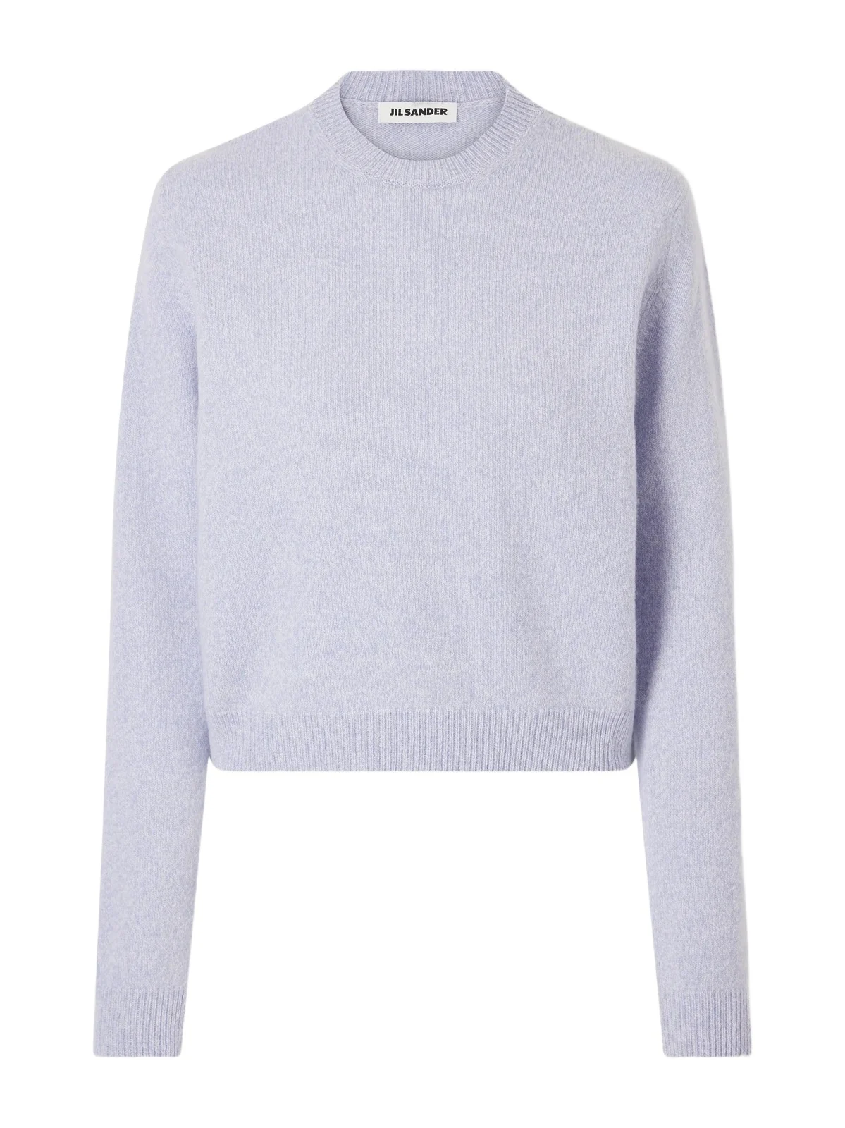 Cropped Wool And Cashmere-blend Sweater - Blue