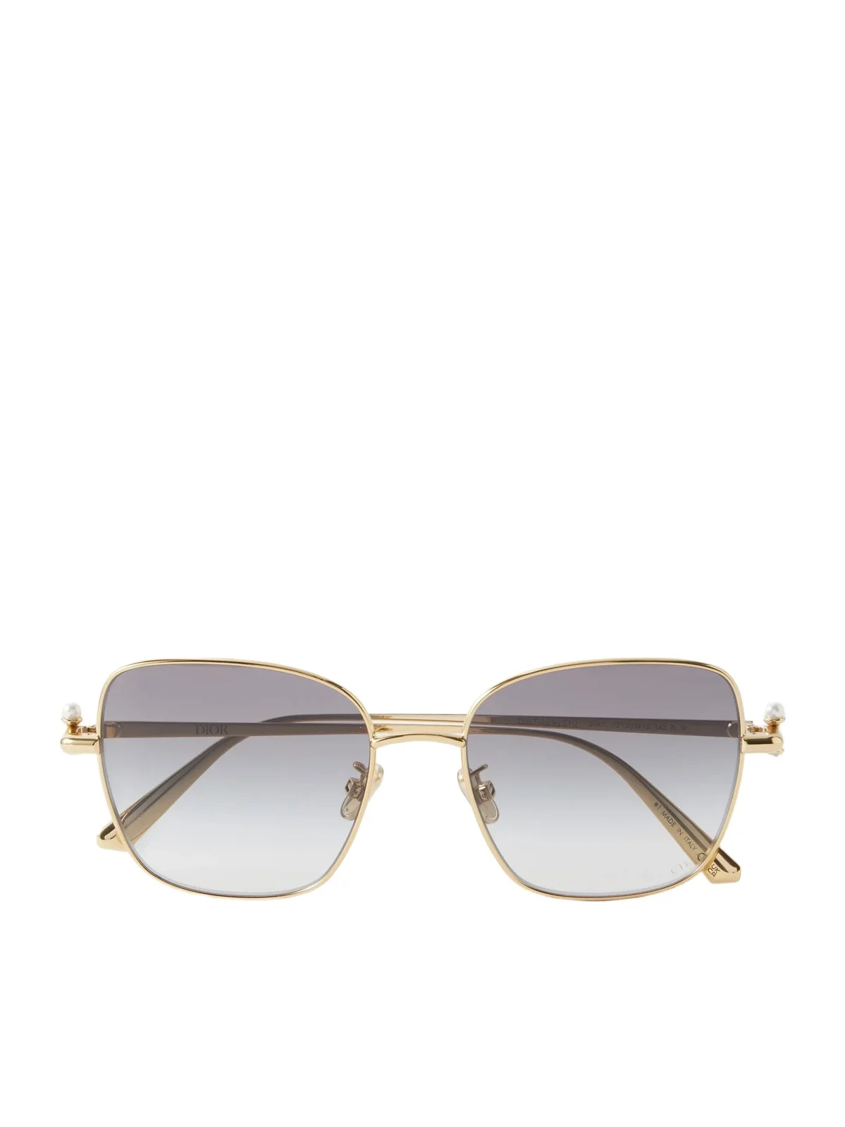 DIOR Eyewear Diortribales S1u Square-frame Gold-tone Sunglasses