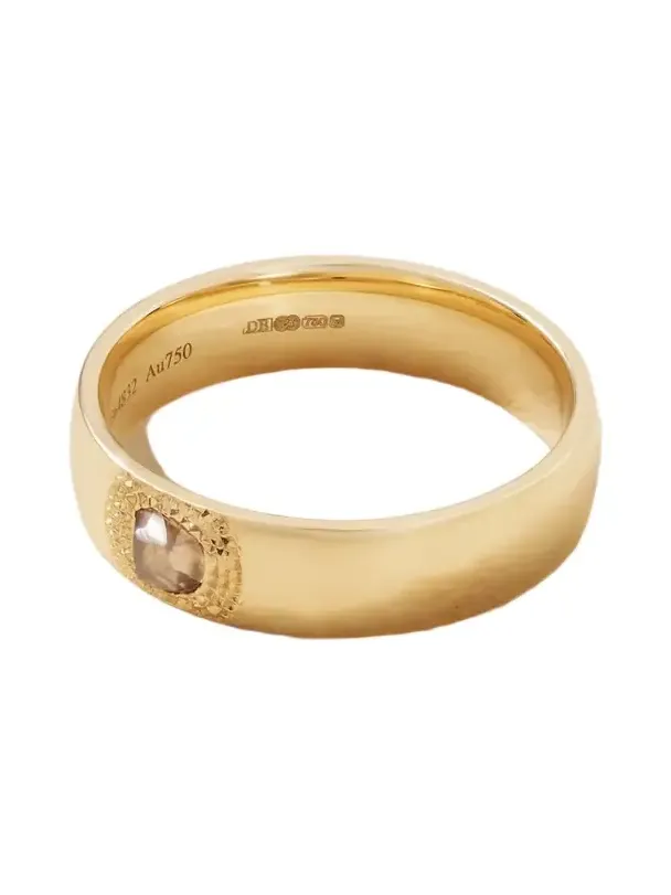 Talisman Large 18-karat Gold Diamond Ring