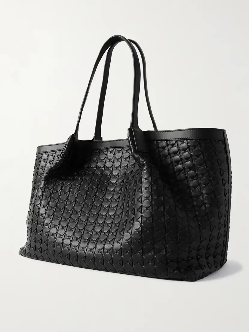 Serapian Secret Large Woven Leather Tote | Thumbnail 3 Serapian Secret Large Woven Leather Tote | Thumbnail 3