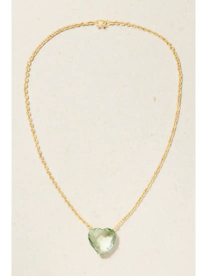 Irene Neuwirth Love 18-karat Gold Beryl Necklace | Thumbnail 4 Irene Neuwirth Love 18-karat Gold Beryl Necklace | Thumbnail 4