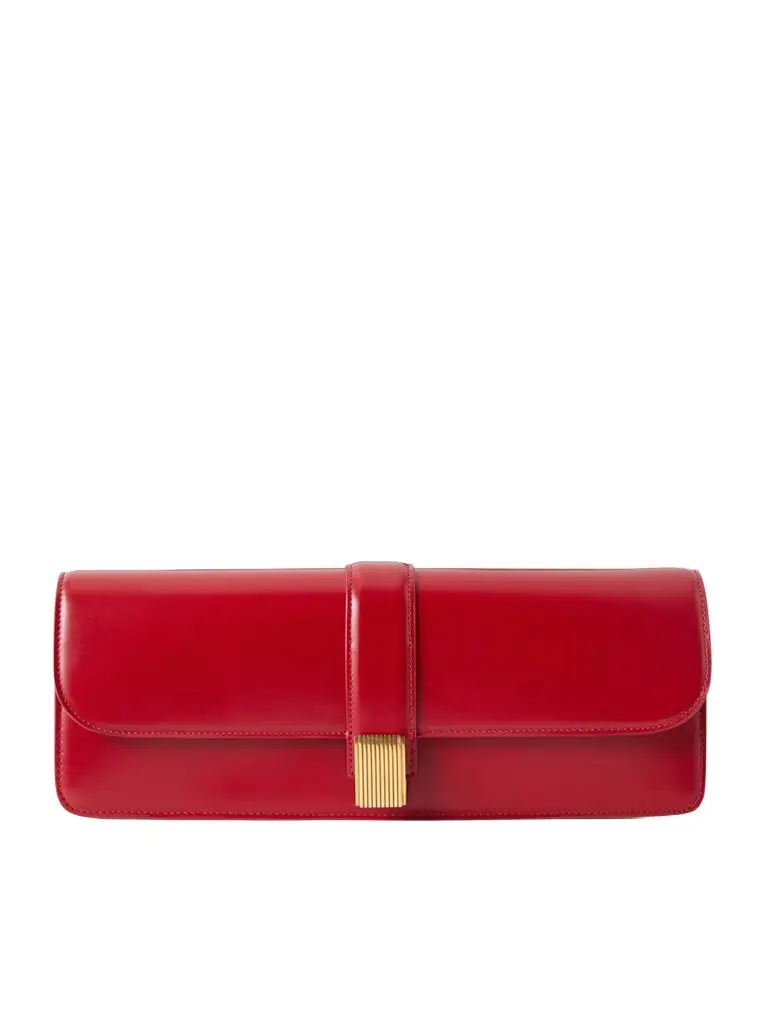 Khaite Blake Leather Clutch | Image 1 Khaite Blake Leather Clutch | Image 1