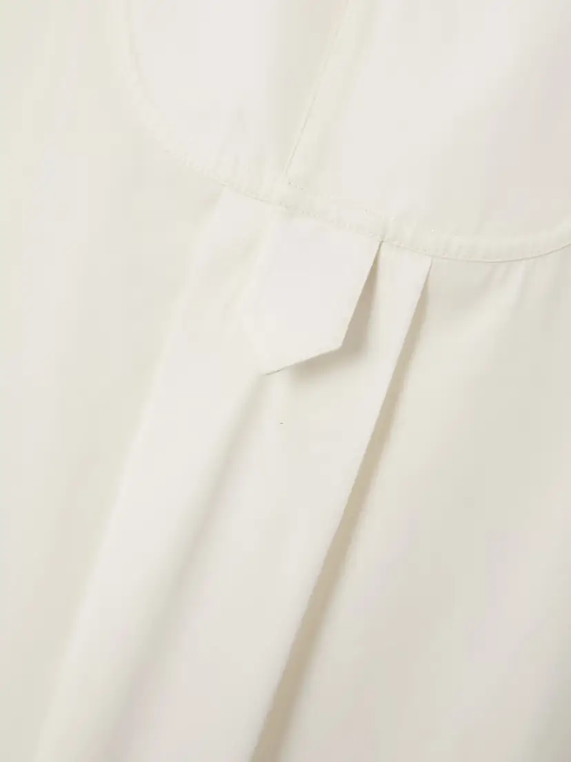 Bottega Veneta Asymmetric Pleated Cotton-blend Poplin Midi Dress | Thumbnail 4 Bottega Veneta Asymmetric Pleated Cotton-blend Poplin Midi Dress | Thumbnail 4