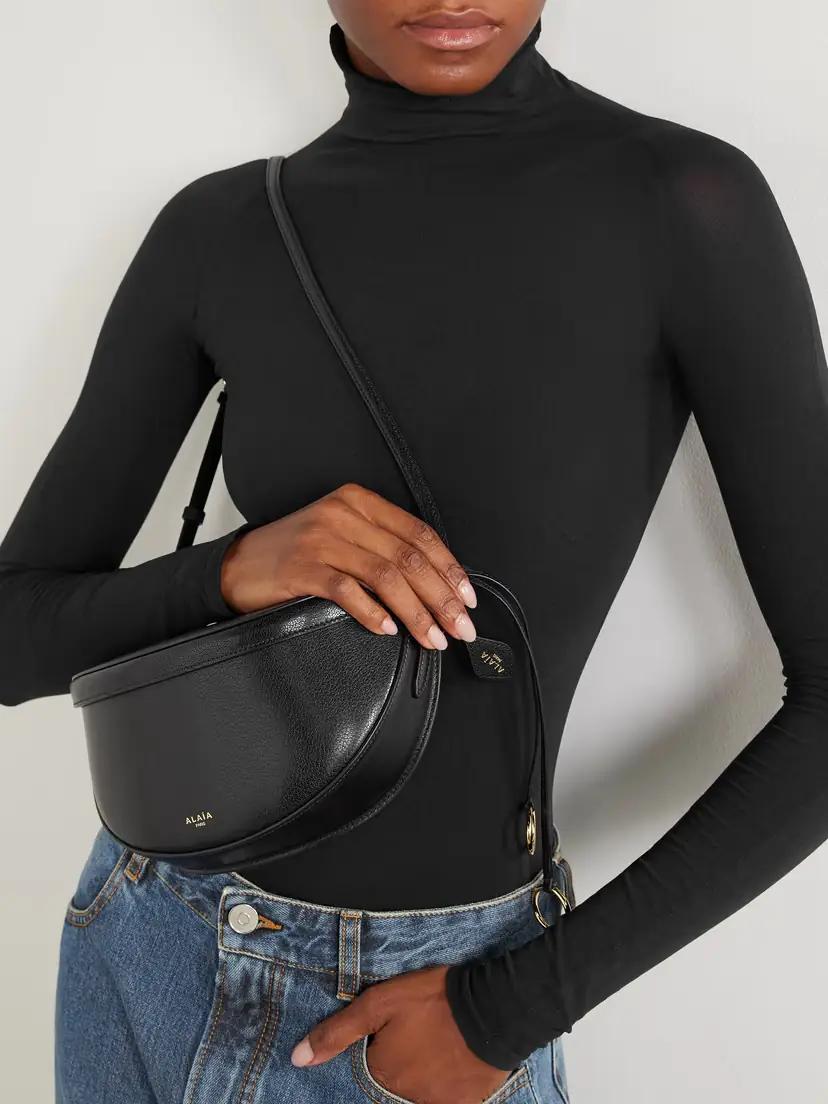 Alaïa Molded East West Leather Shoulder Bag | Thumbnail 2 Alaïa Molded East West Leather Shoulder Bag | Thumbnail 2