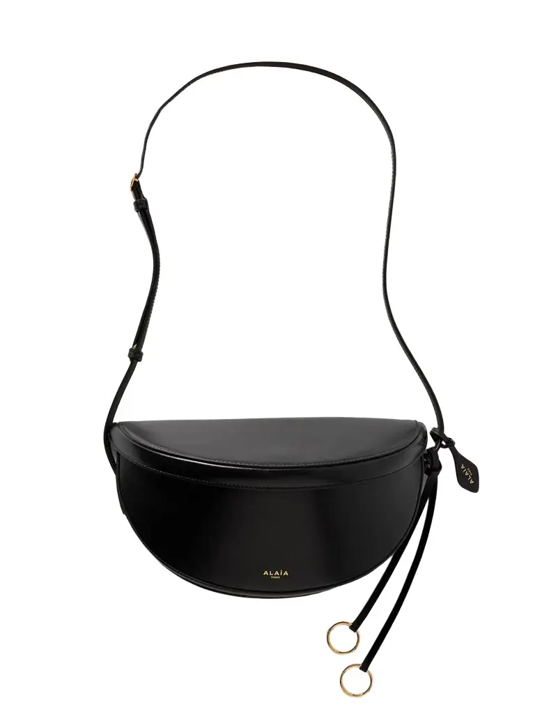 Molded East West Leather Shoulder Bag Molded East West Leather Shoulder Bag