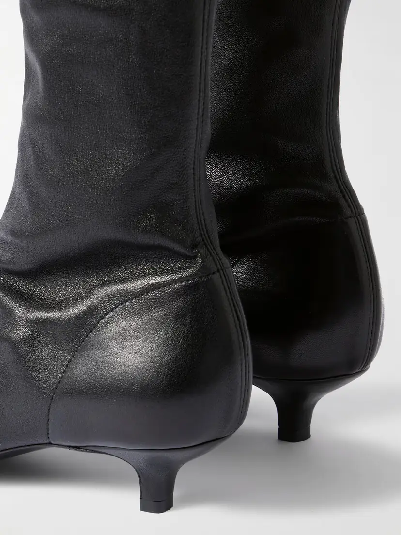 TOTEME Leather Knee Boots | Thumbnail 4 TOTEME Leather Knee Boots | Thumbnail 4