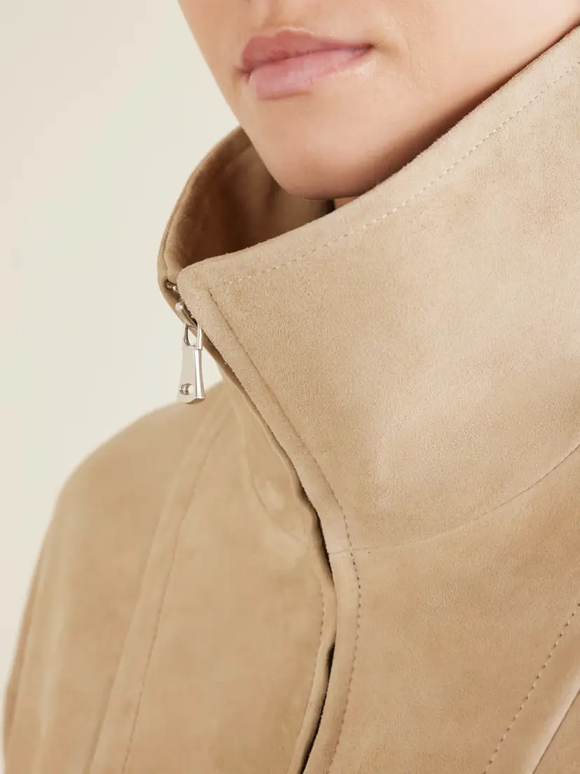 Nour Hammour Passage Suede Jacket | Thumbnail 5