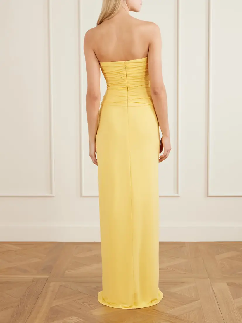 Simkhai Emma Strapless Embellished Jersey Gown | Thumbnail 3