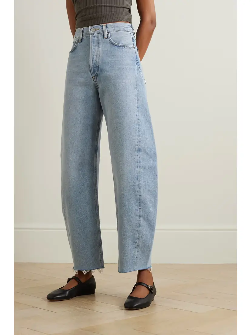 AGOLDE Luna Pieced Organic High-rise Barrel-leg Jeans | Thumbnail 3 AGOLDE Luna Pieced Organic High-rise Barrel-leg Jeans | Thumbnail 3